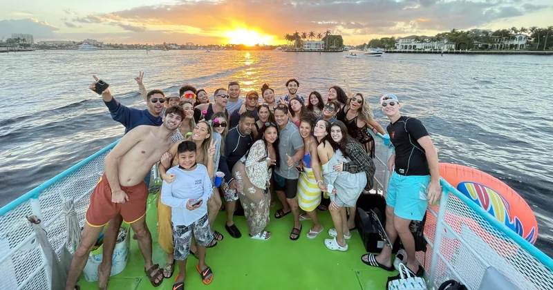 Fort Lauderdale Private Sunset Cruise for Groups (15-45)